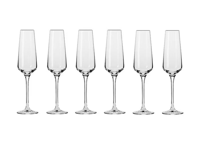 Kr Avant-garde Champagne Flute 180ml 6pc Gift Boxed
