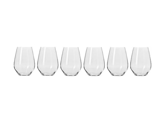 Krosno Harmony Stemless Wine 600Ml Set6