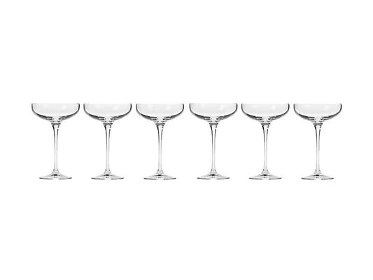 Krosno Harmony Champagne Coupe 6Pc Gift Boxed