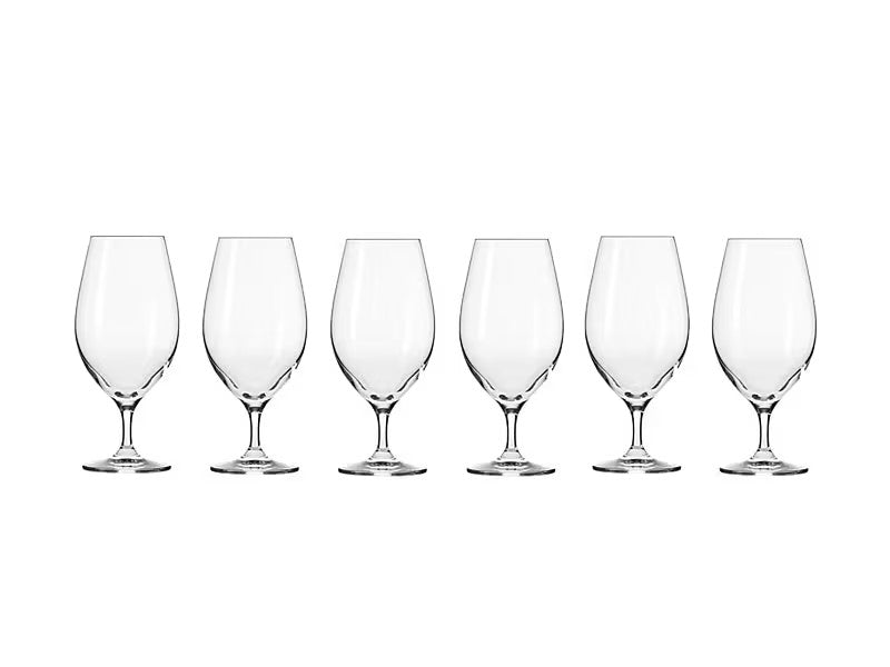 Krosno Harmony Beer Glass 400ml Set 6