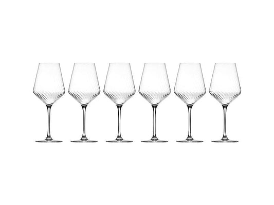 Kr Avant-Garde Lumi Wine Glass Set Of 6 450Ml Gift Boxed