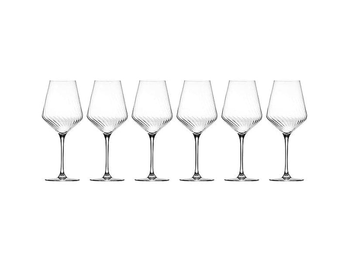 Kr Avant-Garde Lumi Wine Glass Set Of 6 450Ml Gift Boxed