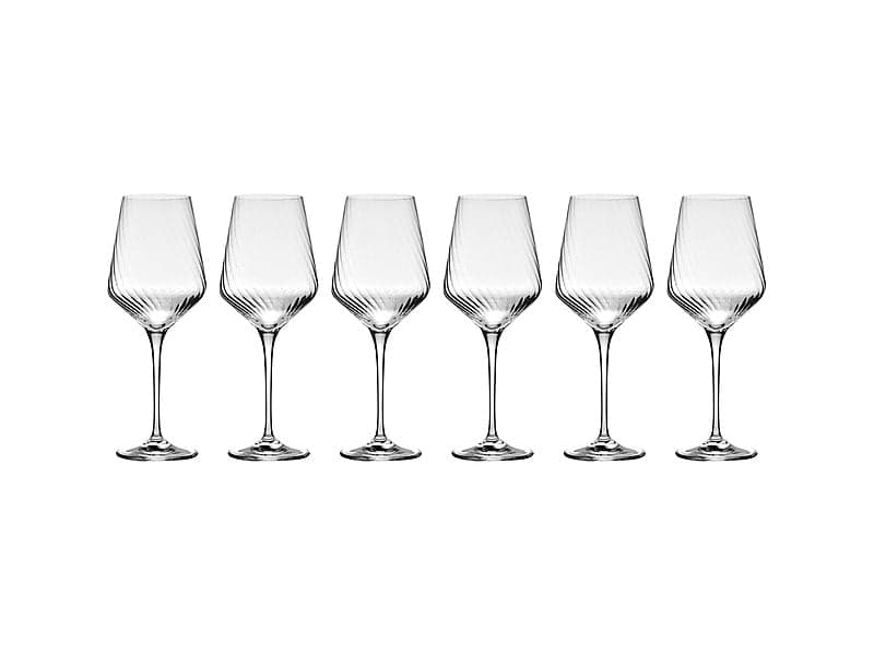 Kr Avant-Garde Lumi Wine Glass Set Of 6 550Ml Gift Boxed