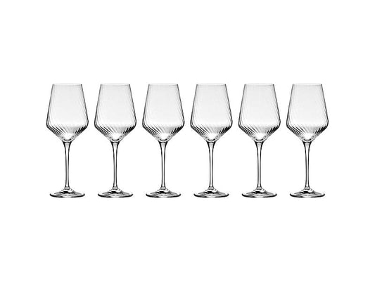 Kr Avant-Garde Lumi Wine Glass Set Of 6 550Ml Gift Boxed