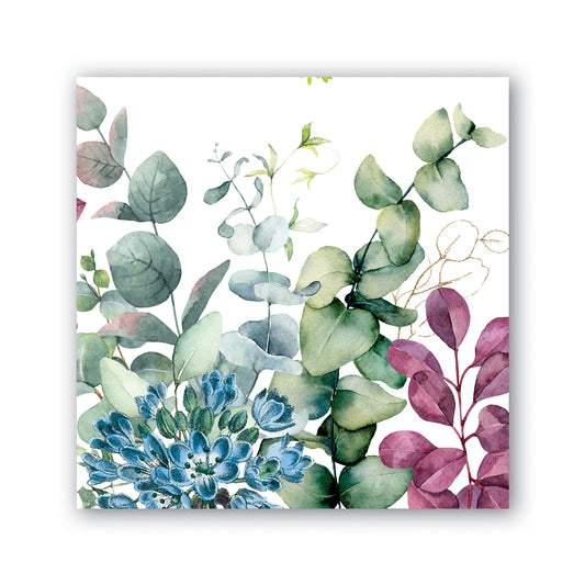 Cocktail Napkins Eucalyptus & Mint Michel Design Works