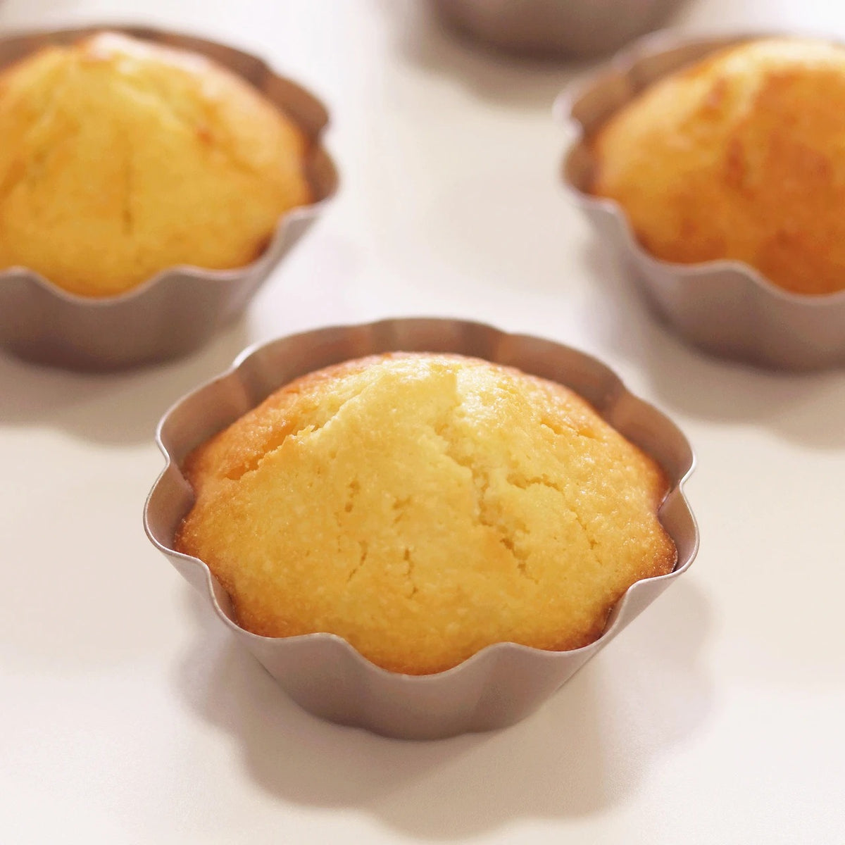 Chefmade Non-Stick Fluted Tartlet Pan 7.7Cm Set Of 4