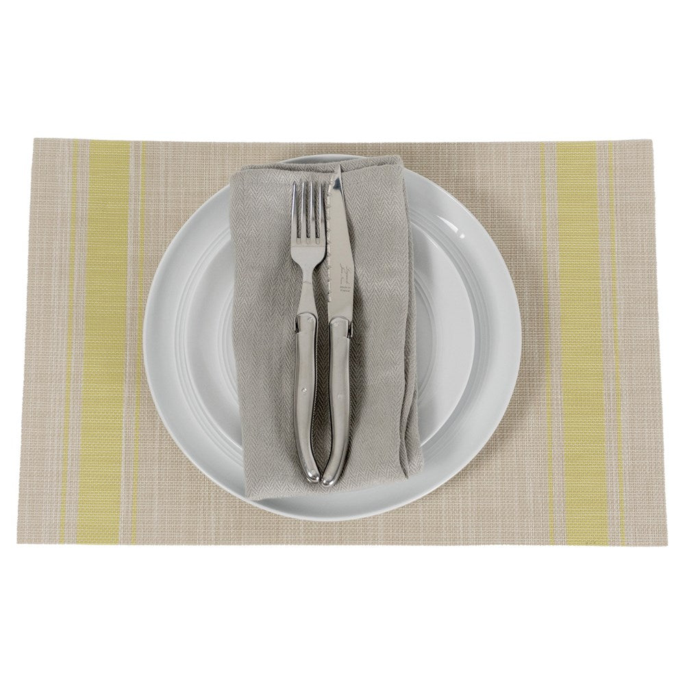 Icon Chef Table Placemats Set 6 French Green