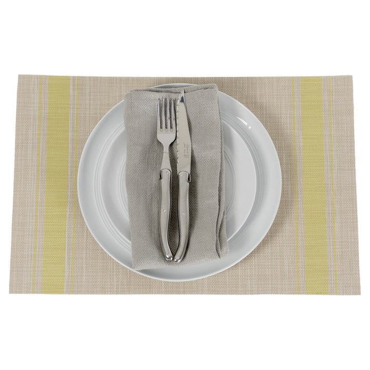 Icon Chef Table Placemats Set 6 French Green