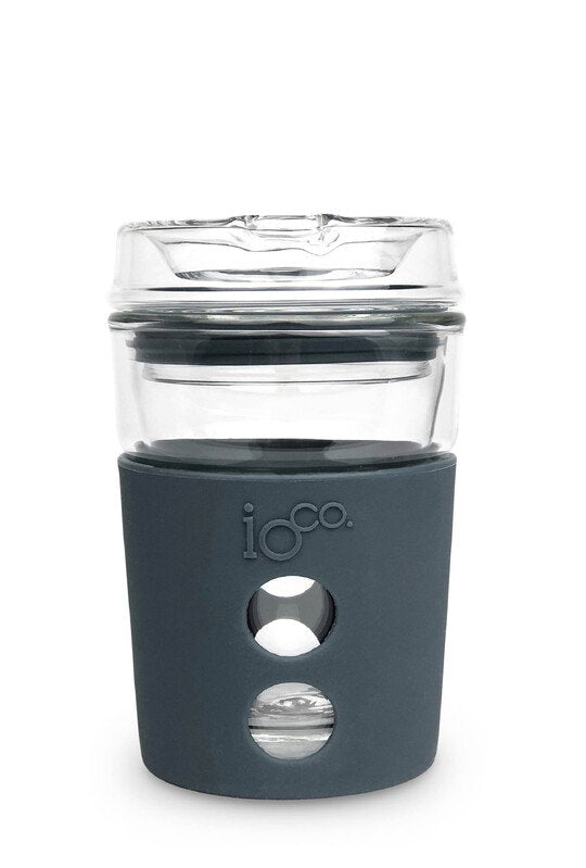 Ioco 4Oz Piccolo All Glass Coffee Traveller Denim