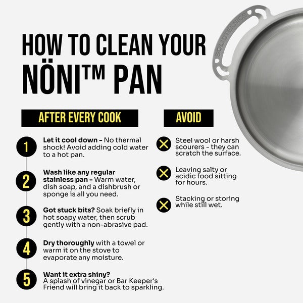 Noni Satin Set 33Cm Rondeau 6 Litre Pan / Skillet Lid