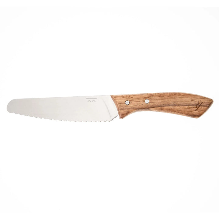 Kiddikutter Wooden Handle Knife [CLR:WOOD HANDLE]
