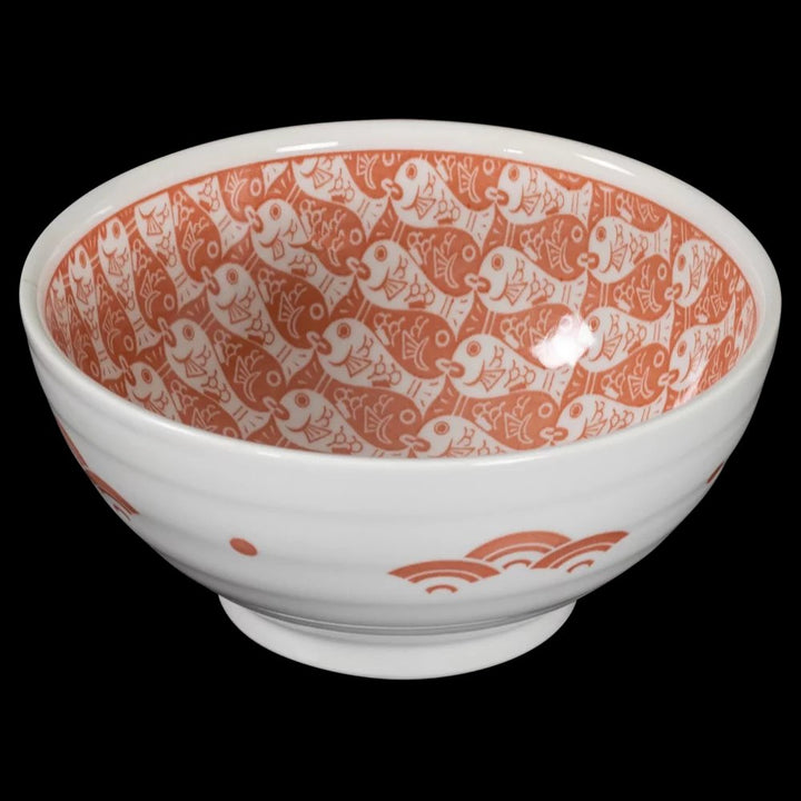 Omotenashi Medetai Red Gift|ramen Bowl With Chopstick (18.5dx9h)
