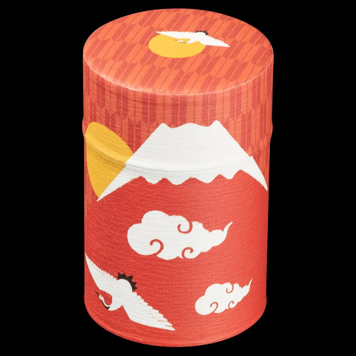 Omotenashi Canisters Fuji Seasons 100g Red Autumn