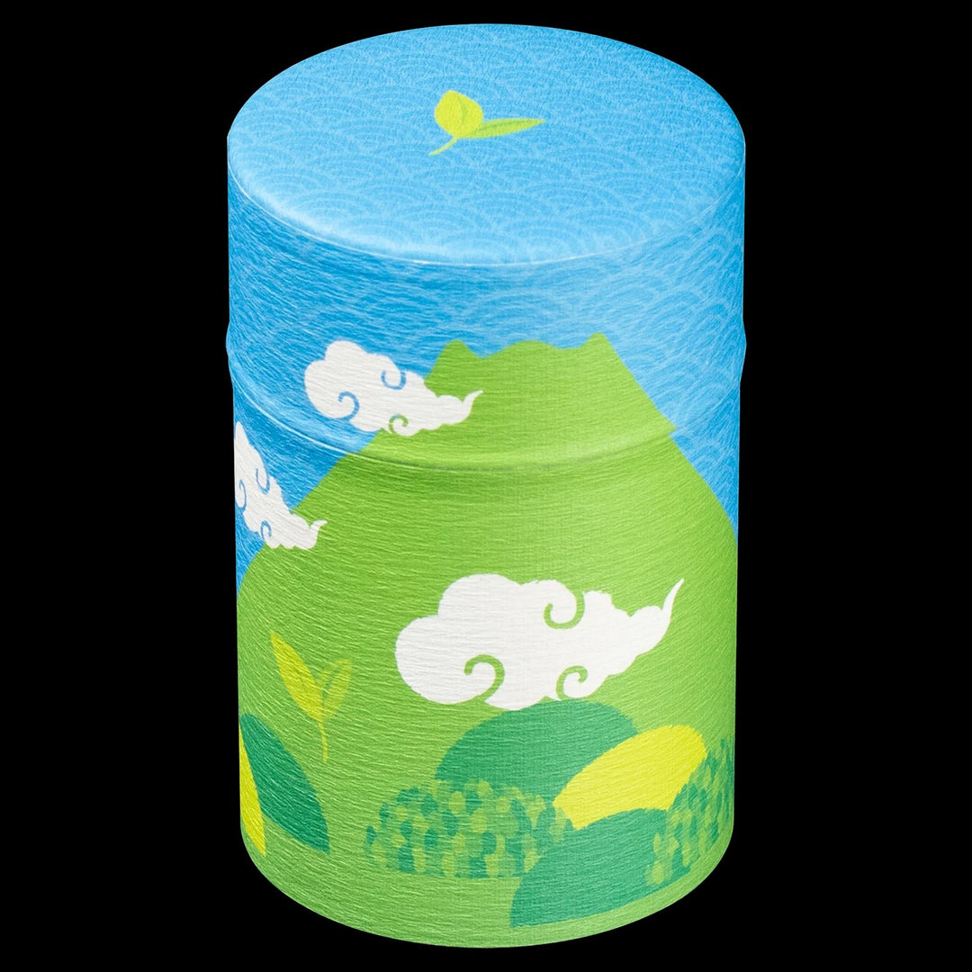 Omotenashi Canisters Fuji Seasons 100g Blue Summer
