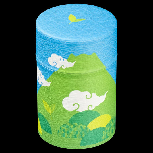 Omotenashi Canisters Fuji Seasons 100g Blue Summer
