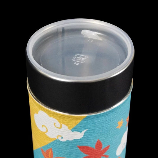 Omotenashi Canisters Fuji Seasons 100g Yellow Winter