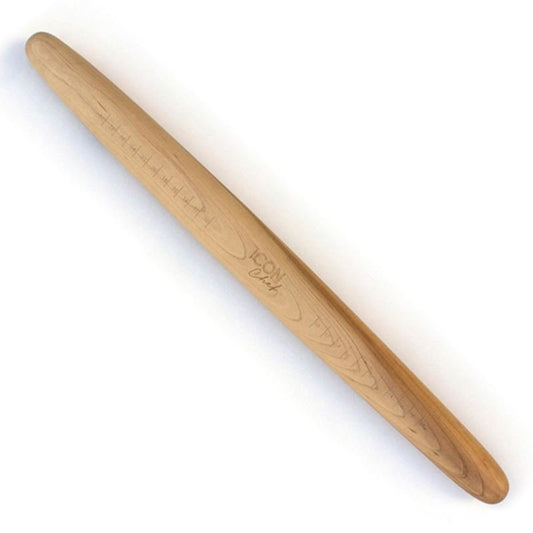 Icon Chef French Rolling Pin Acacia Wood (thin)