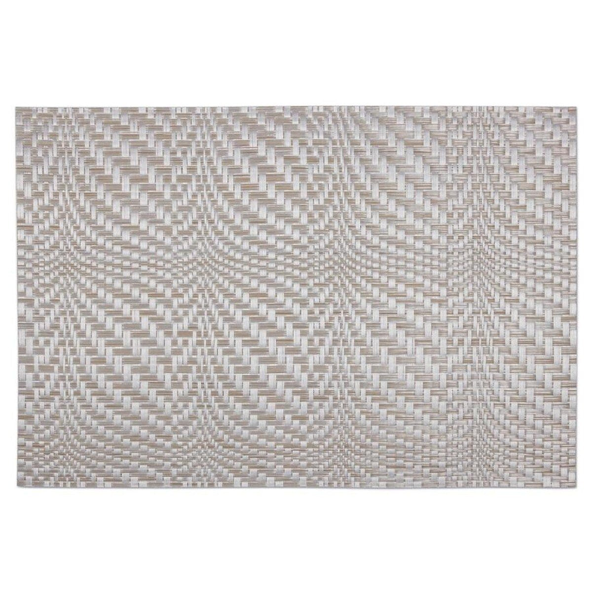 Icon Chef Table Placemats - Set Of 6 Classic Silver