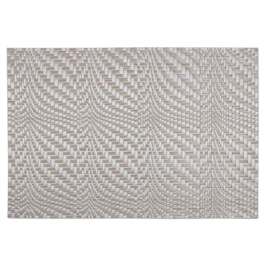 Icon Chef Table Placemats - Set Of 6 Classic Silver