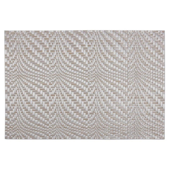 Icon Chef Table Placemats - Set Of 6 Classic Silver