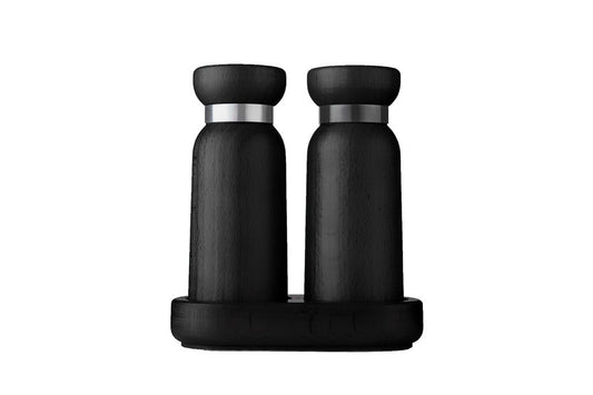 Icon Chef Bayeux Salt & Pepper Grinder Set - Black