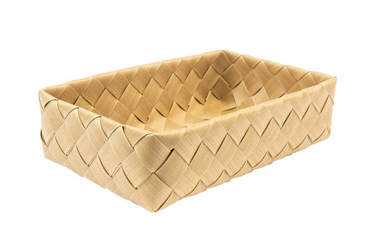 Icon Chef Flat Weave Rectangular Tray - Khaki - 35 X 23 X 8Cm