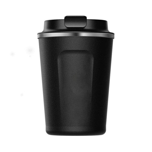 Neoflam Double Walled Stainless Steel Coffee Mug 380Ml - Black