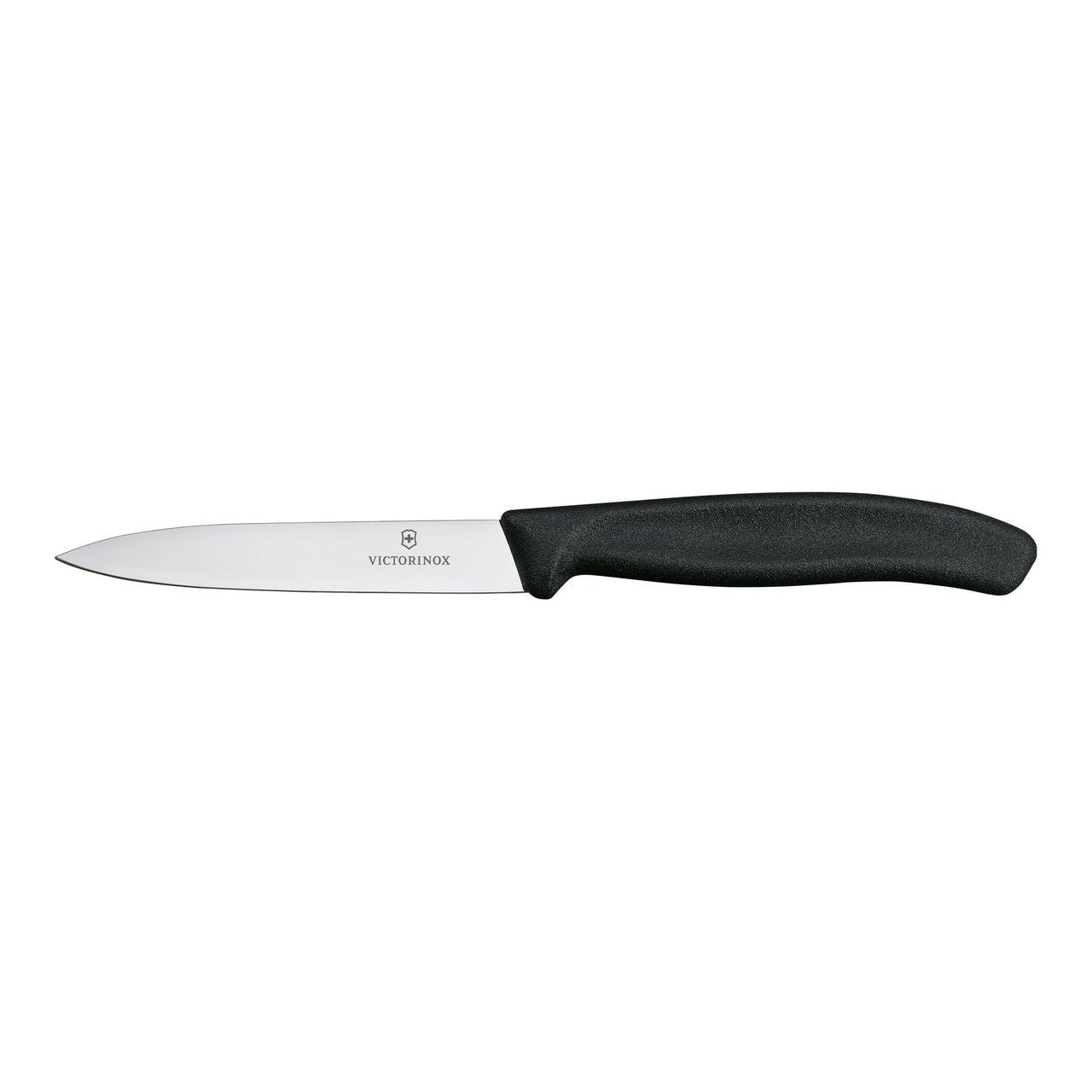 Victorinox Plain Pointed 10Cm Paring Knife Black