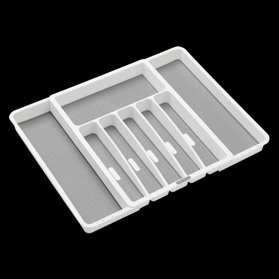 Expandable Cutlery Tray - White