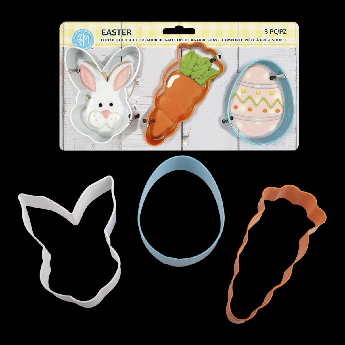 Easter Cookie Cutter Set Of 3