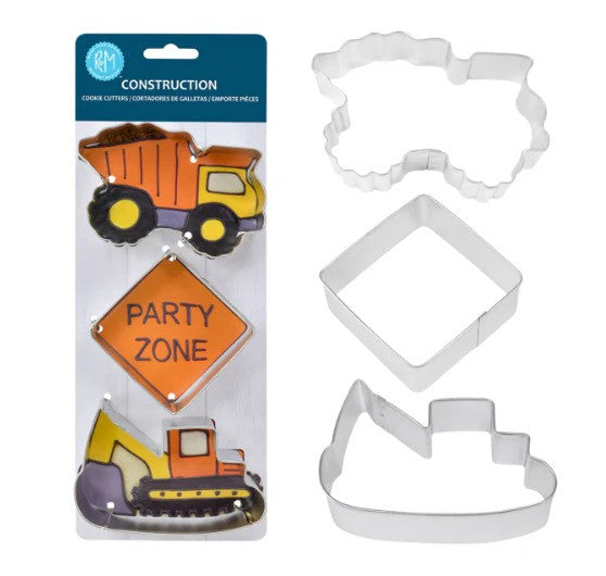 Construction Cookie Cutter Set - 3 Pc