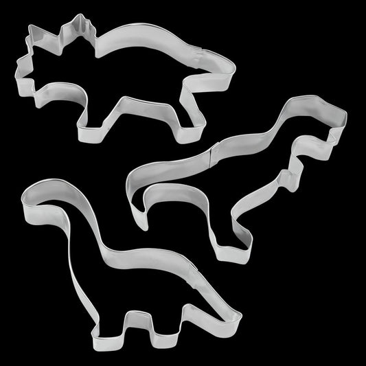 R&m International Dinosaur 3pc Cookie Cutter Set