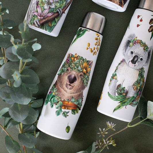 Double Wall Insulated Drink Bottle 550ml – Wombat
