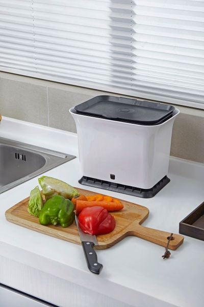 Compost Collector White/ Grey Full Circle