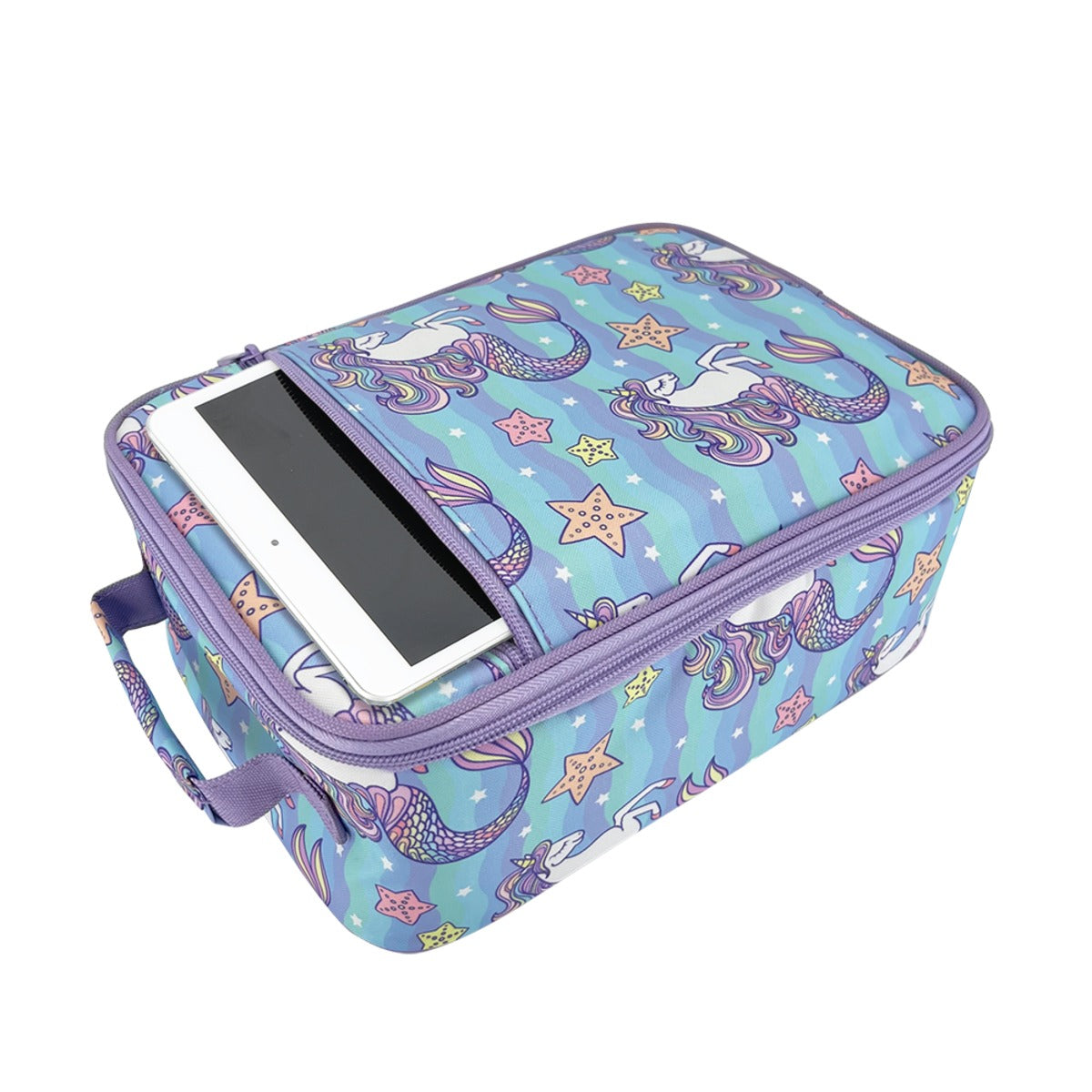 Sachi Insulated Lunch Tote Mermaid Unicorns