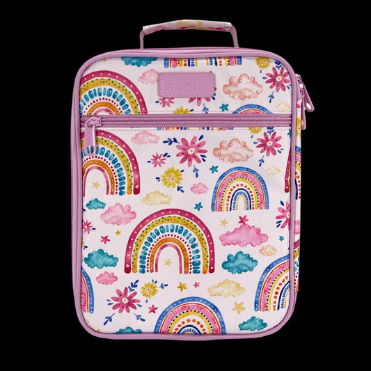 Sachi "style 225" Insulated Junior Lunch Tote - Rainbow Sky