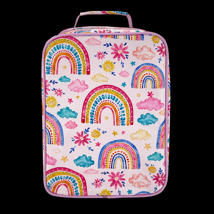 Sachi "style 225" Insulated Junior Lunch Tote - Rainbow Sky