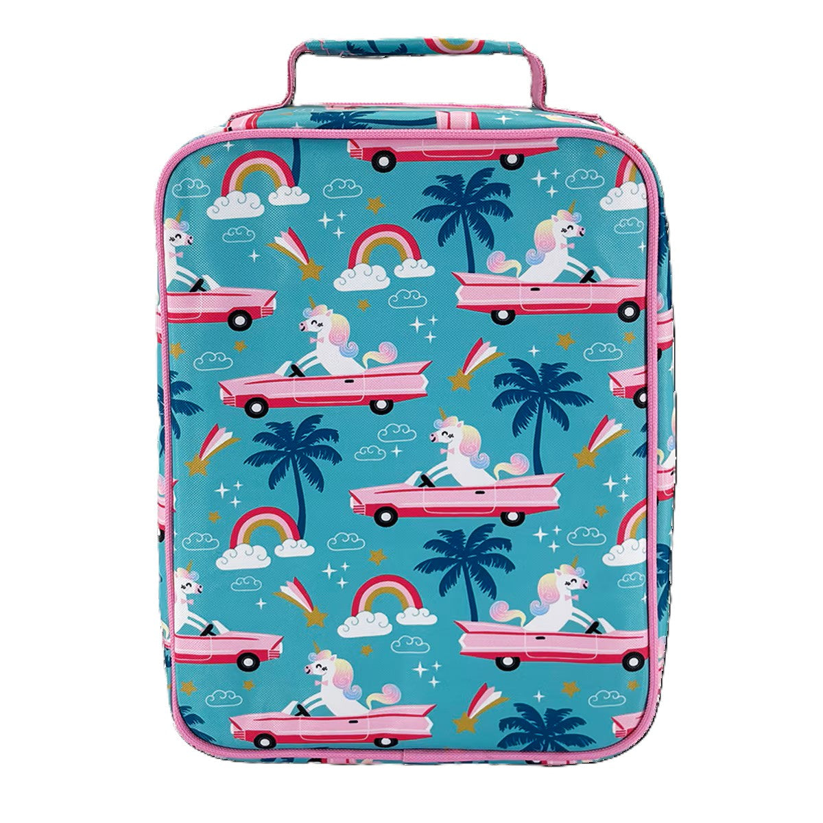 Insulated Lunch Tote Pink Cadillac