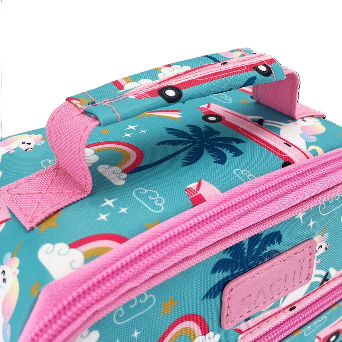 Insulated Lunch Tote Pink Cadillac