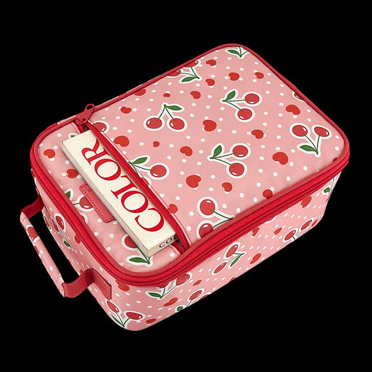 Sachi 'Style 225' Insulated Junior Lunch Bag - Cherry Crush