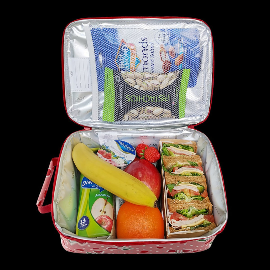 Sachi 'Style 225' Insulated Junior Lunch Bag - Cherry Crush