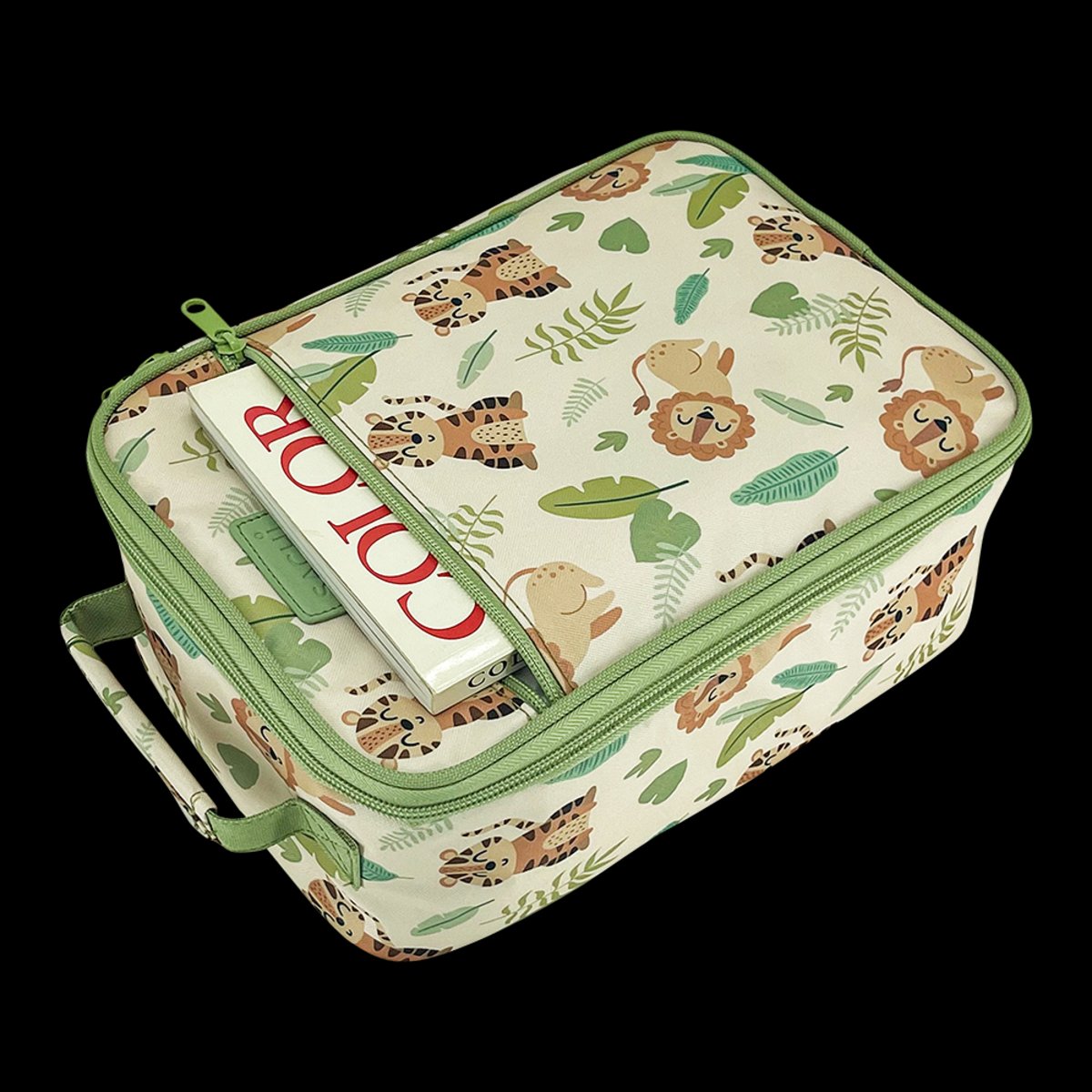 Sachi 'Style 225' Insulated Junior Lunch Bag - (Jungle Buddies)