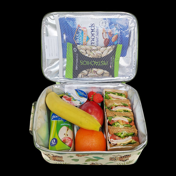 Sachi 'Style 225' Insulated Junior Lunch Bag - (Jungle Buddies)