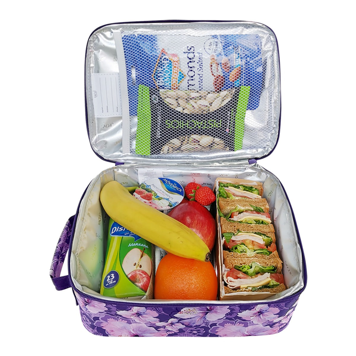 Sachi Insulated Junior Lunch Bag - Hibiscus Heaven