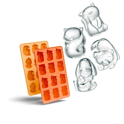 Zoku Cat & Dog Ice Trays (Set Of 2)