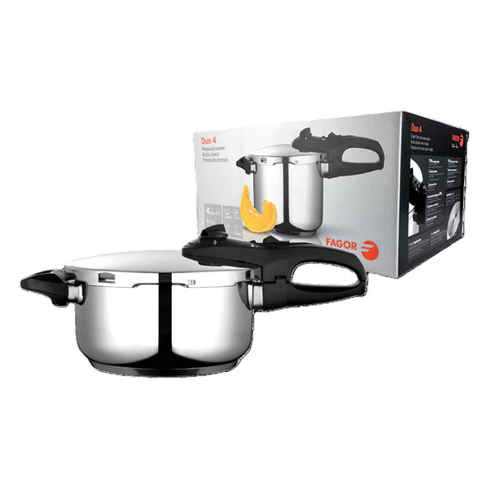 Fagor "Duo" Stainless Steel Pressure Cooker 4L