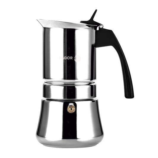 "fagor" Etnica 4 Cup S/s Espresso Maker