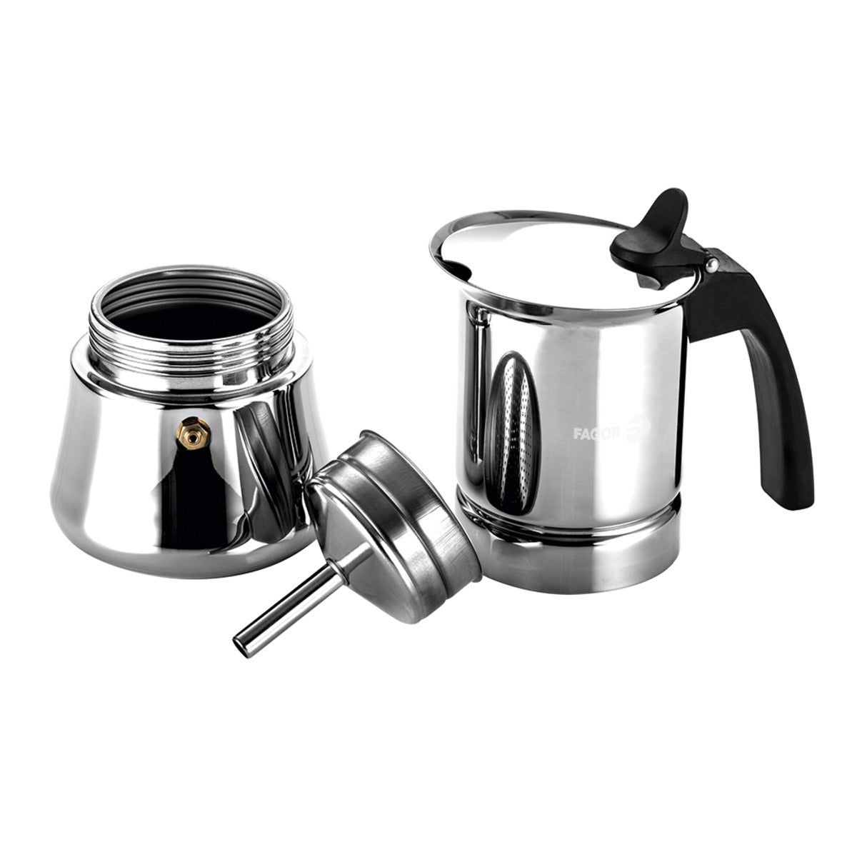 "fagor" Etnica 4 Cup S/s Espresso Maker