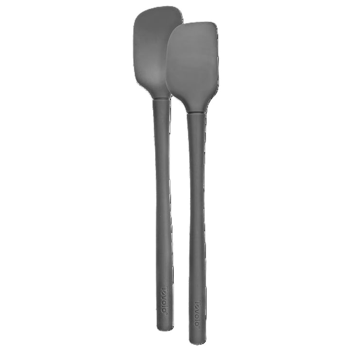 Flex-core All Silicone Set 2 Mini Spatula/spoonula Charcoal