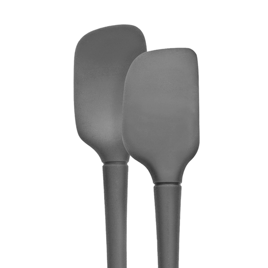 Flex-core All Silicone Set 2 Mini Spatula/spoonula Charcoal